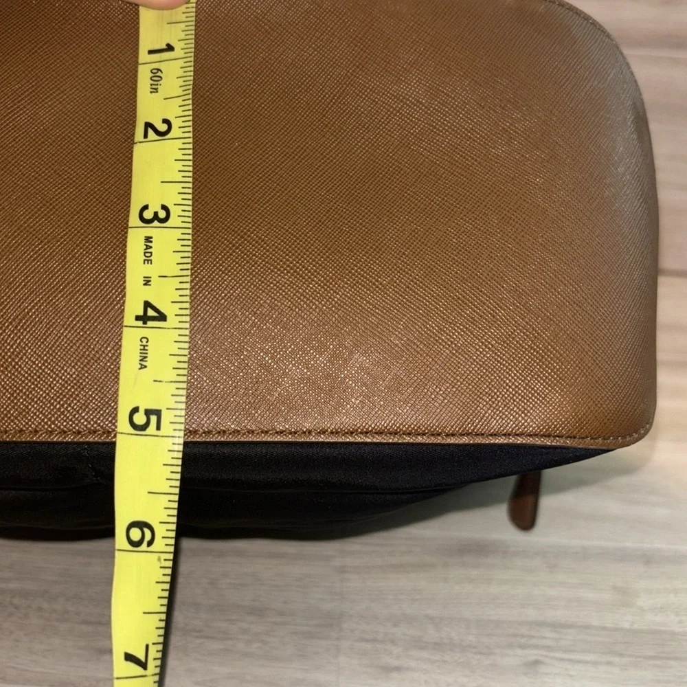 Michael Kors Black and Tan Tote Bag